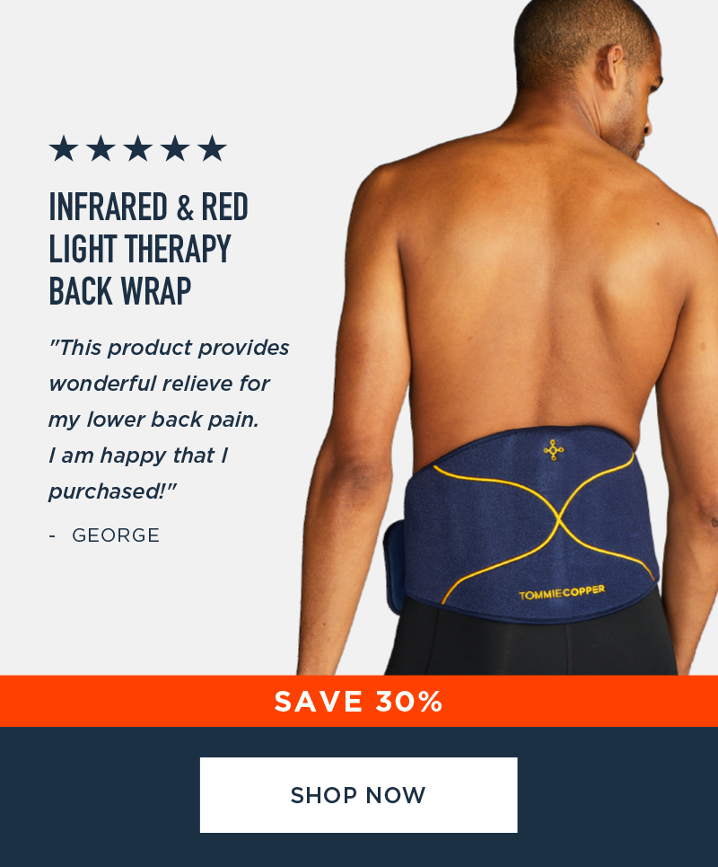 SAVE 30% INFRARED & RED LIGHT THERAPY BACK WRAP SHOP NOW