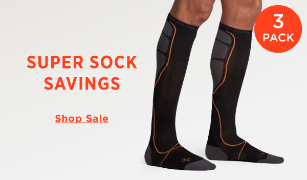 Men's 3 Pack Performance Over the Calf Socks Outlet