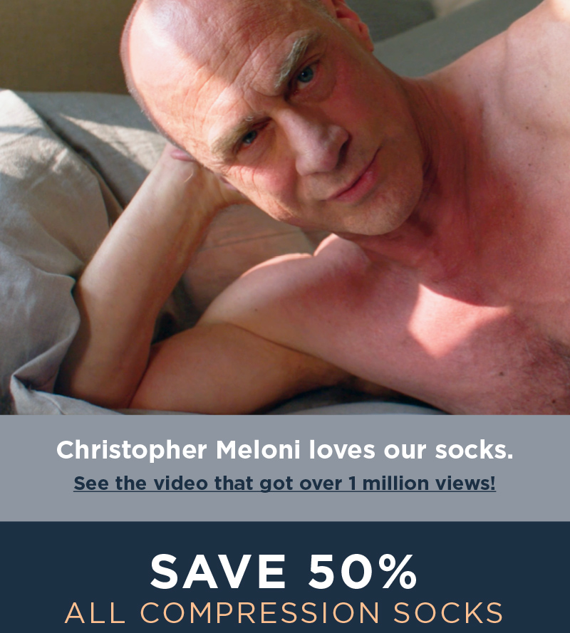 SAVE 50% ALL COMPRESSION SOCKS