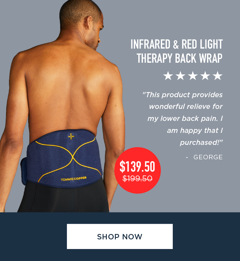 INFRARED & RED LIGHT THERAPY BACK WRAP SHOP NOW