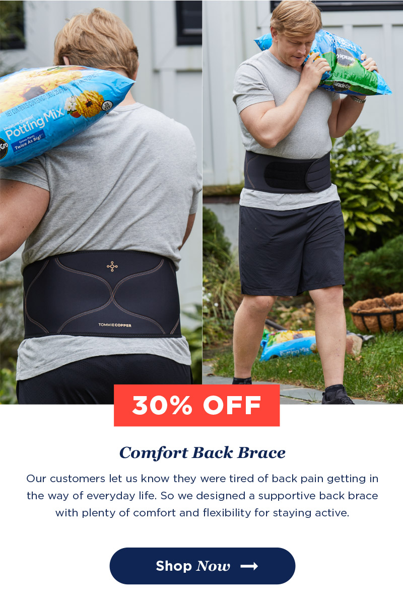 Men's Comfort Back Brace