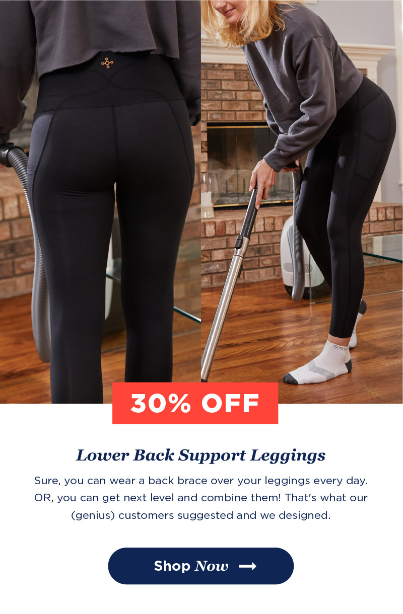 Women's Pro-Grade Lower Back Support Leggings (7/8 Length)