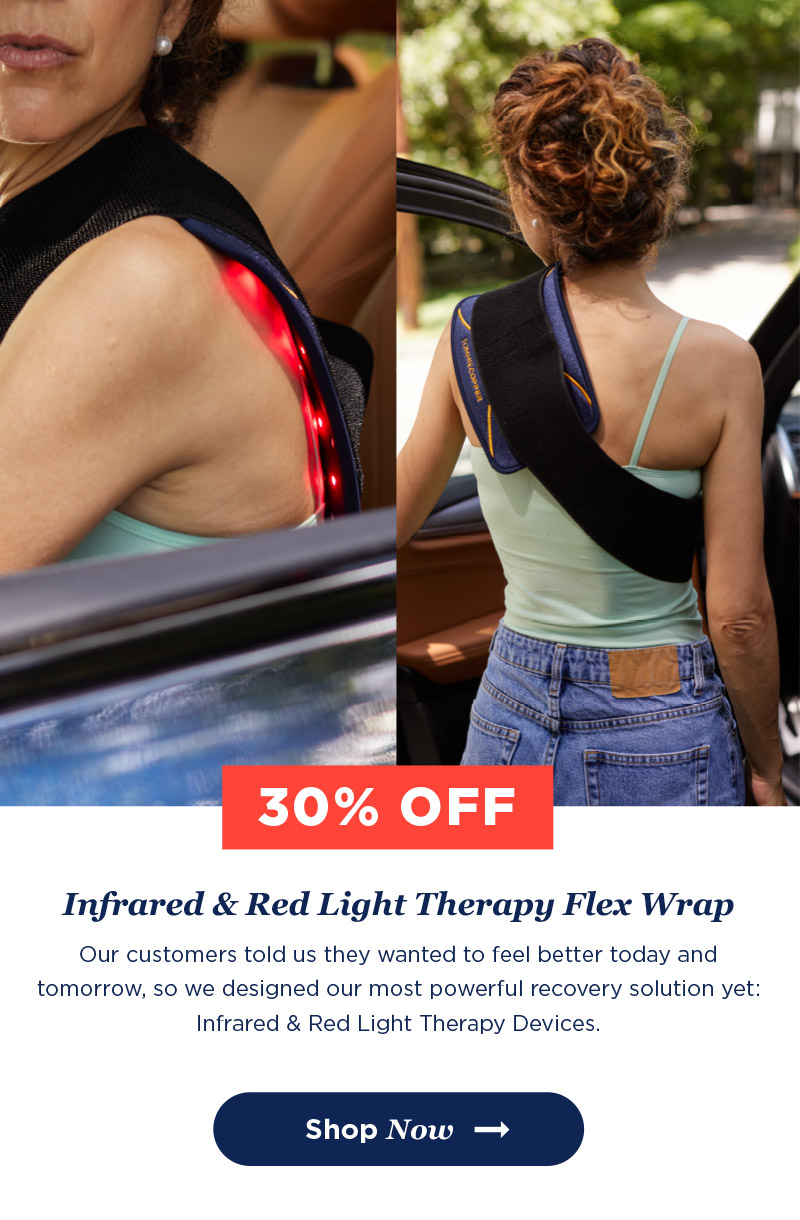 Pro-Grade Infrared & Red Light Therapy Flex Wrap