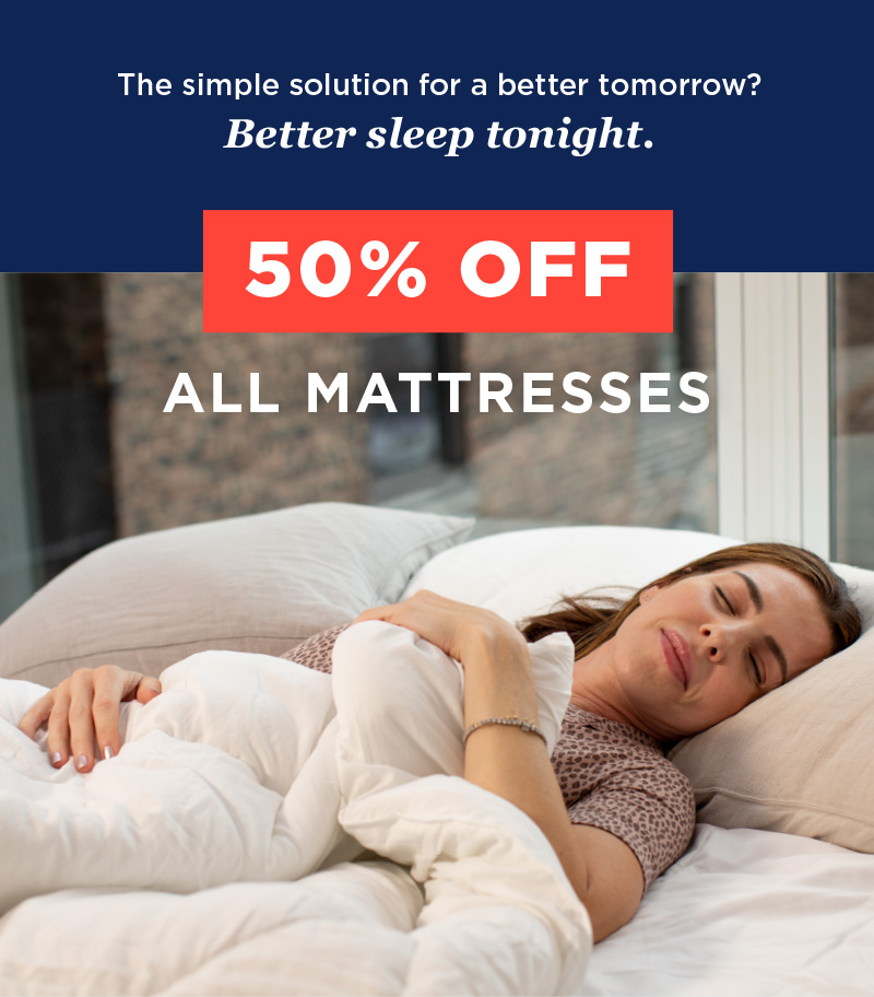 50% Off Mattresses