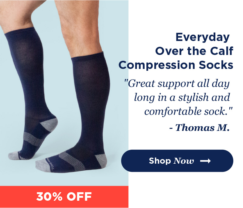 Men's Core Everyday Over the Calf Compression Socks