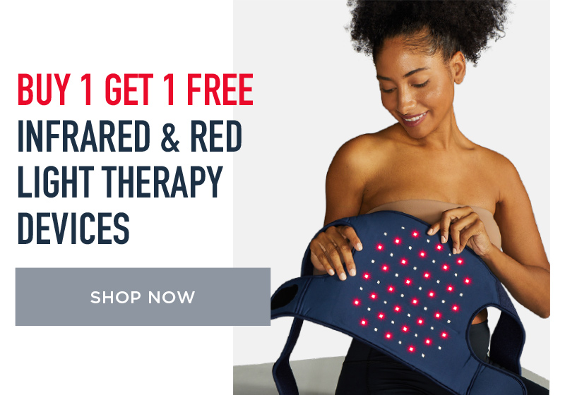 BUY 1 GET 1 FREE INFRARED & RED LIGHT THERAPY DEVICES SHOP NOW