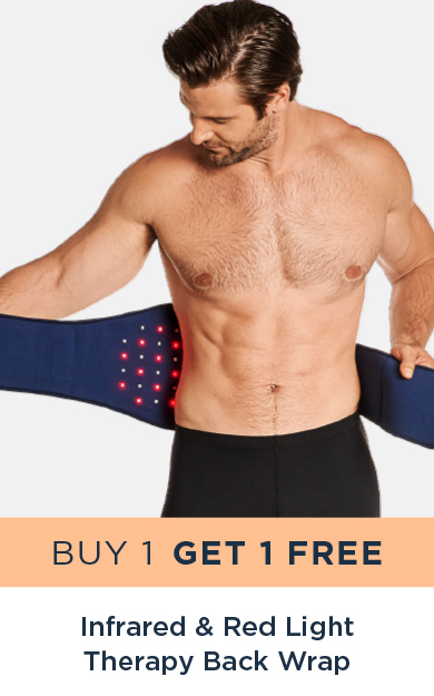 BUY 1 GET 1 FREE INFRARED & RED LIGHT THERAPY BACK WRAP