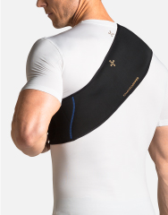 Men's Lower Back and Shoulder Therapy Wrap with Hot & Cold Gel Pack