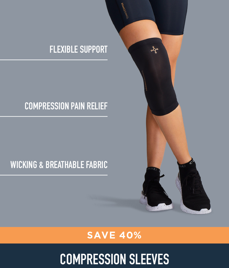 SAVE 40% COMPRESSION SLEEVES