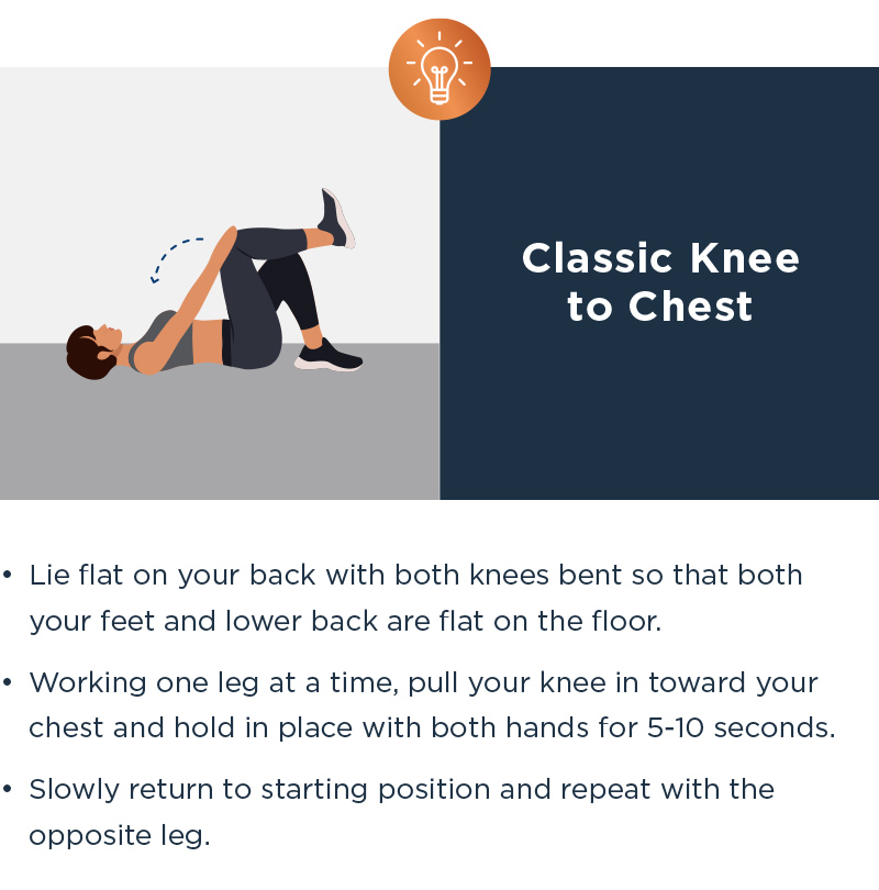 CLASSIC KNEE TO CHEST