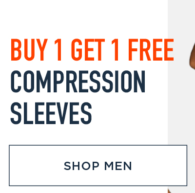 BOGO FREE COMPRESSION SLEEVES SHOP MEN