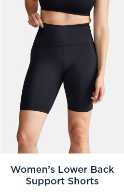 WOMEN'S LOWER BACK SUPPORT SHORTS