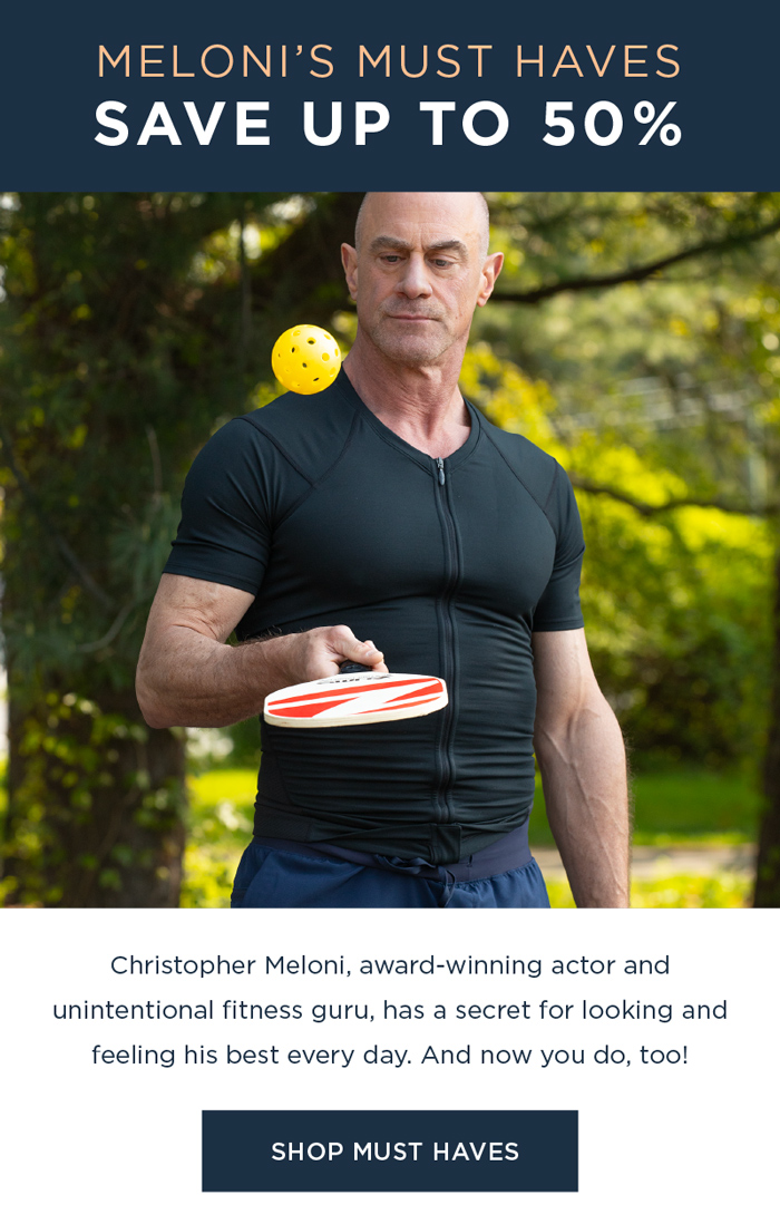 Save up to 75% on Chris Meloni's favorite products! - Tommie Copper