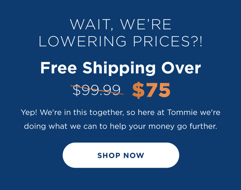 Free Shipping Over $75+