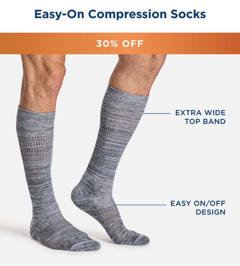 Easy-On Compression Socks