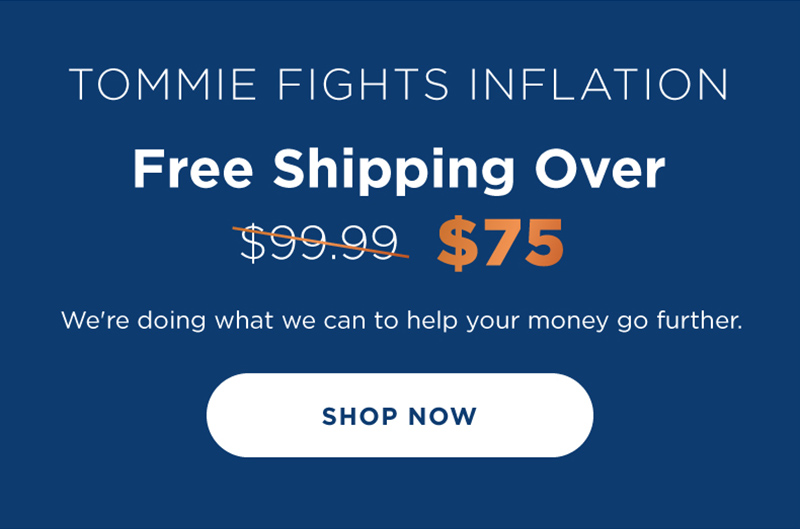 Free Shipping Over $75+