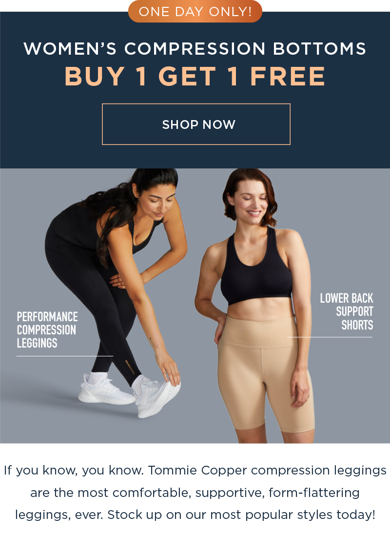 Women's Compression Leggings Buy 1 Get 1 FREE - Tommie Copper