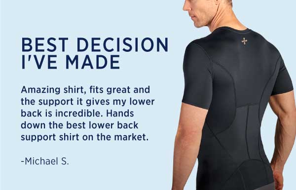 Men's Lower Back Support Shirt