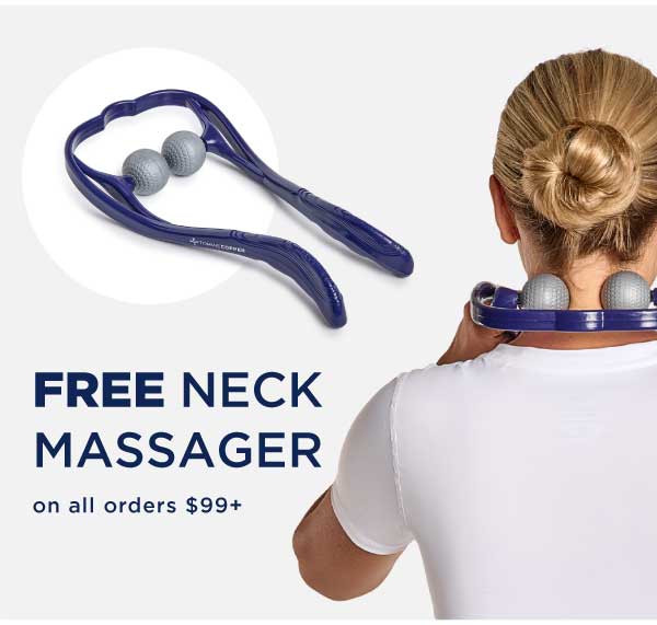 Free Neck Massager on $99+