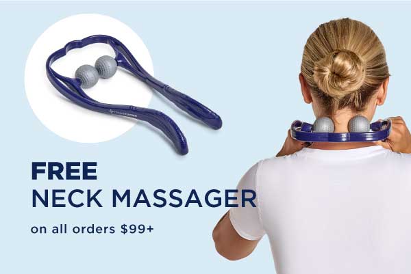 Free Neck Massager on all orders $99+