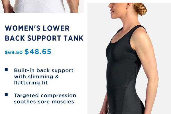 Women's Lower Back Support Tank