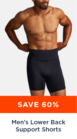 MEN'S LOWER BACK SUPPORT SHORTS