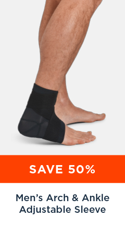 MEN'S ARCH & ANKLE ADJUSTABLE SLEEVE