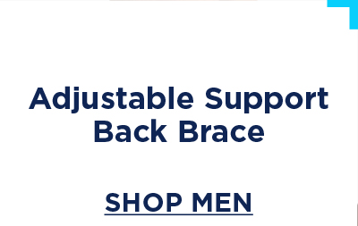 Men's Pro-Grade Adjustable Support Back Brace