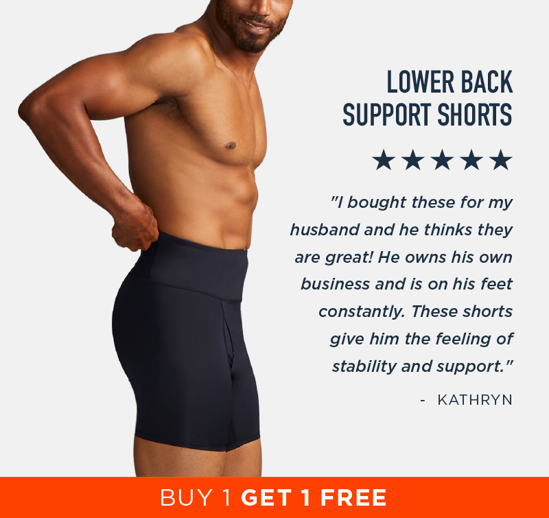 BUY 1 GET 1 FREE LOWER BACK SUPPORT SHORTS