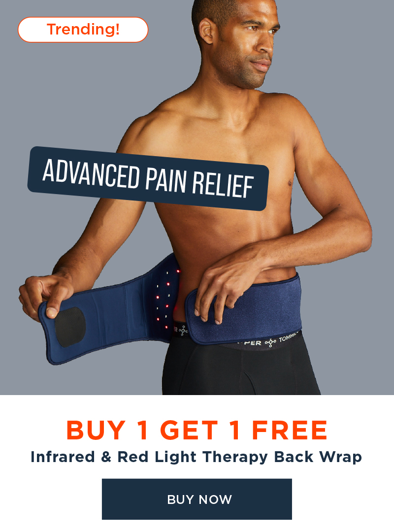 BUY 1 GET 1 FREE INFRARED & RED LIGHT THERAPY BACK WRAP BUY NOW