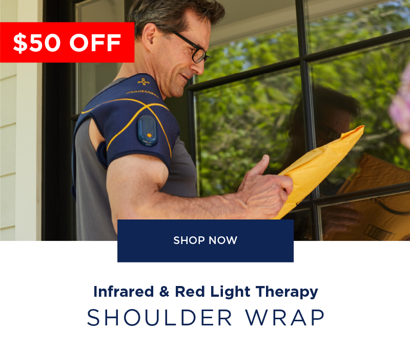 $50 Off Infrared & Red Light Shoulder Wrap
