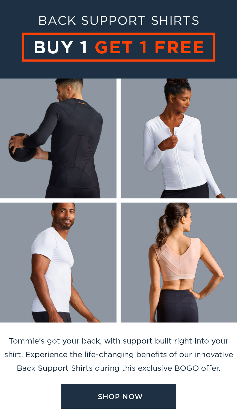 BACK SUPPORT SHIRTS BUY 1 GET 1 FREE! SHOP NOW!