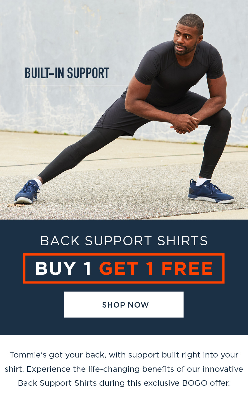 BACK SUPPORT SHIRTS BUY 1 GET 1 FREE! SHOP NOW!