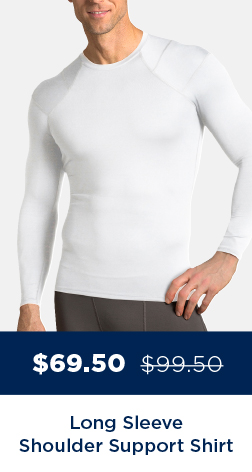 Men's Long Sleeve Shoulder Support Shirt