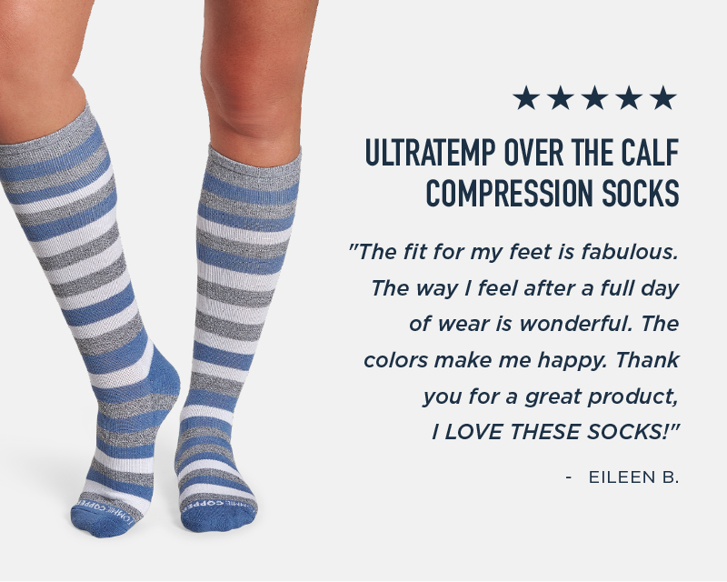 Men's Ultratemp Over The Calf Compresssion Socks