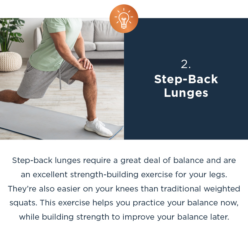 2. STEPBACK LUNGES