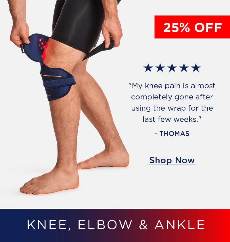 25% Off Knee, Elbow, & Ankle