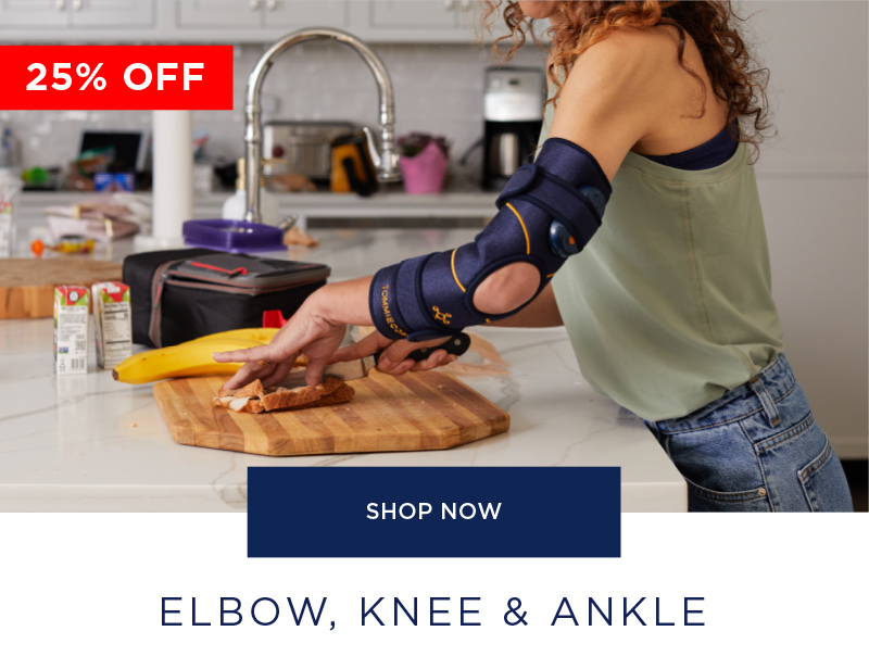 25% Off Elbow, Knee, & Ankle Shop Now