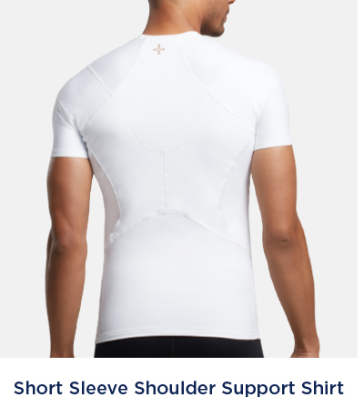 Men's Short Sleeve Shoulder Support Shirt