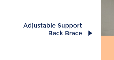 Men's Adjustable Support Back Brace