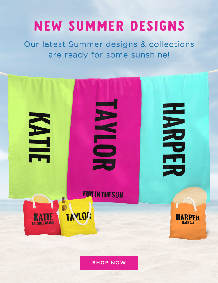 Trending New Summer Design Collections Personalization Mall