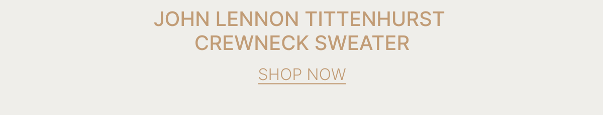 JOHN LENNON TITTENHURST CREWNECK SWEATER