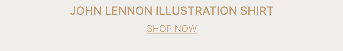 JOHN LENNON ILLUSTRATION SHIRT