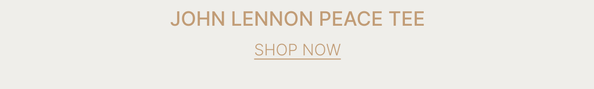 JOHN LENNON PEACE TEE