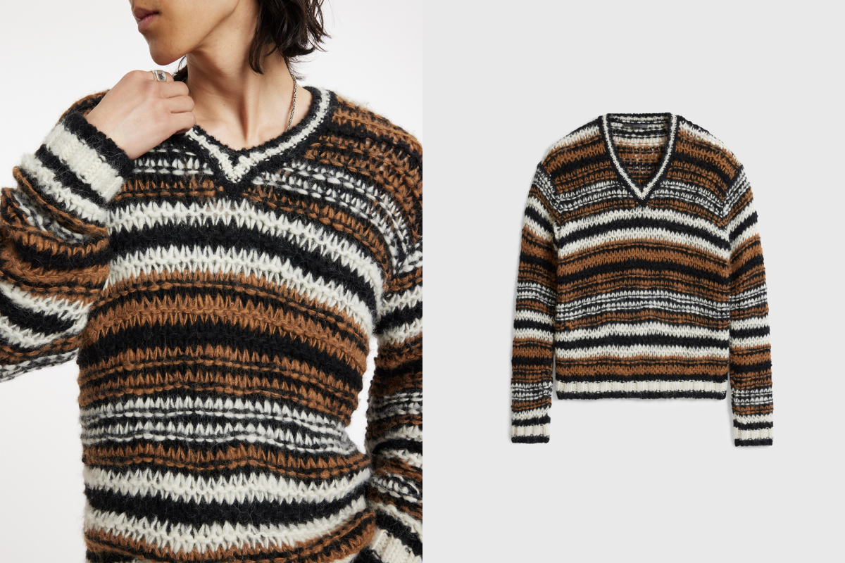 ANGICOS V-NECK SWEATER