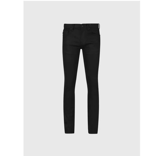 WIGHT COATED COTTON STRETCH JEAN