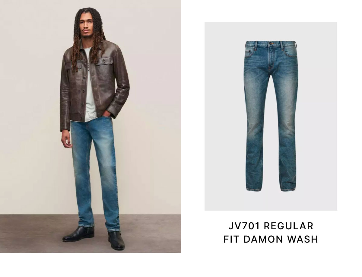 JV701 REGULAR FIT DAMON WASH