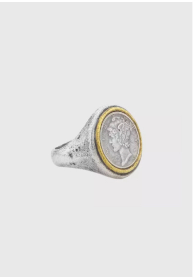 MERCURY COIN RING