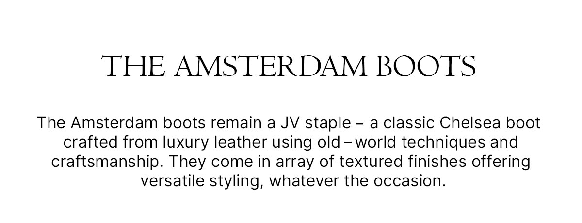 AMSTERDAM BOOT