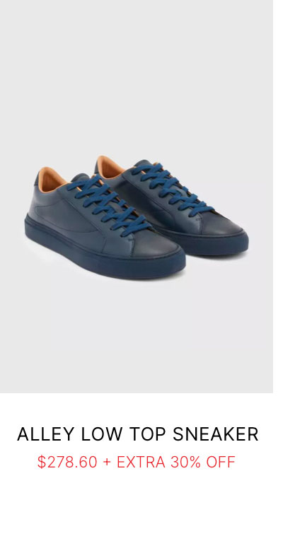 ALLEY LOW TOP SNEAKER